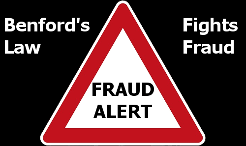 benfords law fraud
