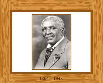 George Washington Carver was an American agricultural chemist 