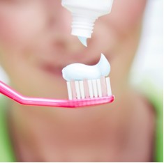 things taste strange after you brush your teeth