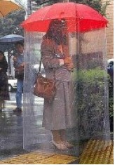 The full-body umbrella