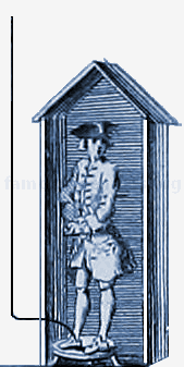 Benjamin Franklin Sentry Box