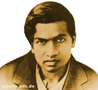 Srinivasa Ramanujan