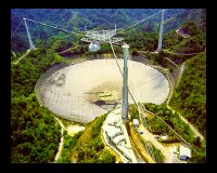 Radio telescope at Arecibo