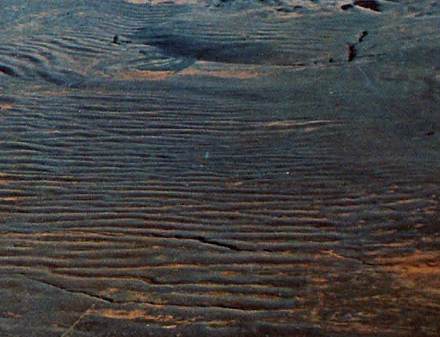 Gravel ridges - huge ripple marks