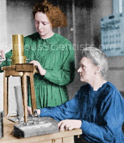 Irene and Marie Curie