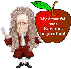 Newton and his apple