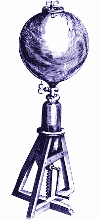 Boyle and Hooke's vacuum pump.