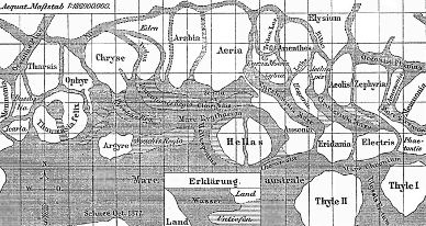 Schiaparelli  map 